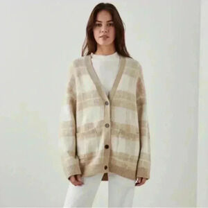 Rails Cardigan Runi Wool Camo Green Women's Sz M and L available MSRP $248